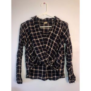 Hollister flannel shirt